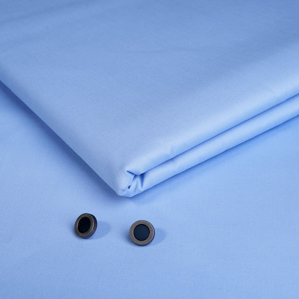 Cotton - Sky blue - Unstitched